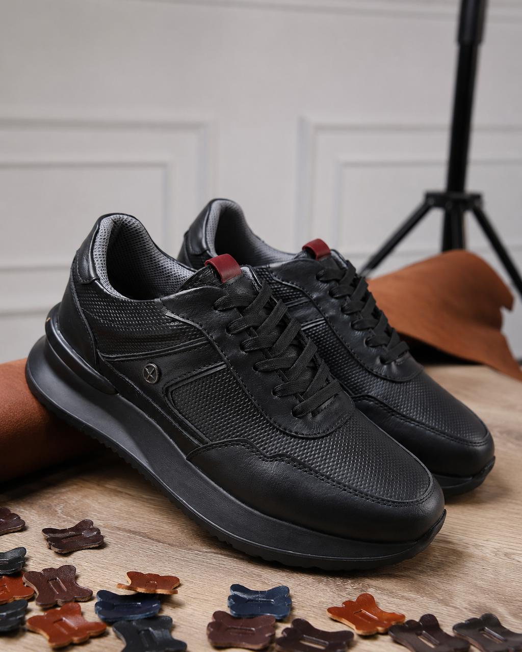 Berlin Negro - Tenis en cuero