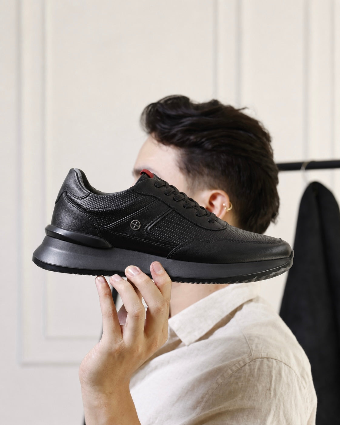 Berlin Negro - Tenis en cuero