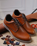 Praga Miel - Casual en cuero